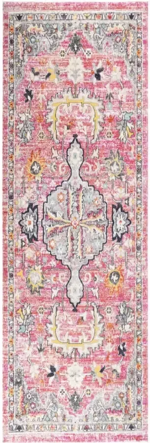 VidaLife Buitenkleed platgeweven 80x250 cm rood