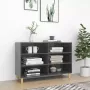 VidaLife Dressoir 103 5x35x70 cm spaanplaat hoogglans grijs - Thumbnail 2