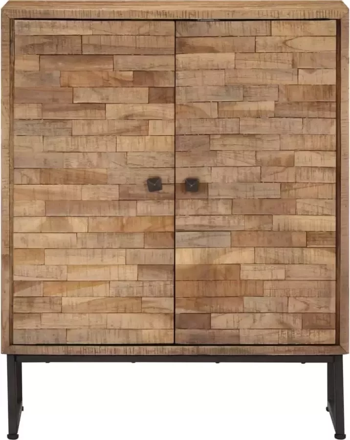 VidaLife Dressoir 60x30x75 cm gerecycled teakhout