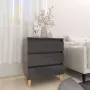 VidaLife Dressoir 60x35x69 cm spaanplaat grijs - Thumbnail 1