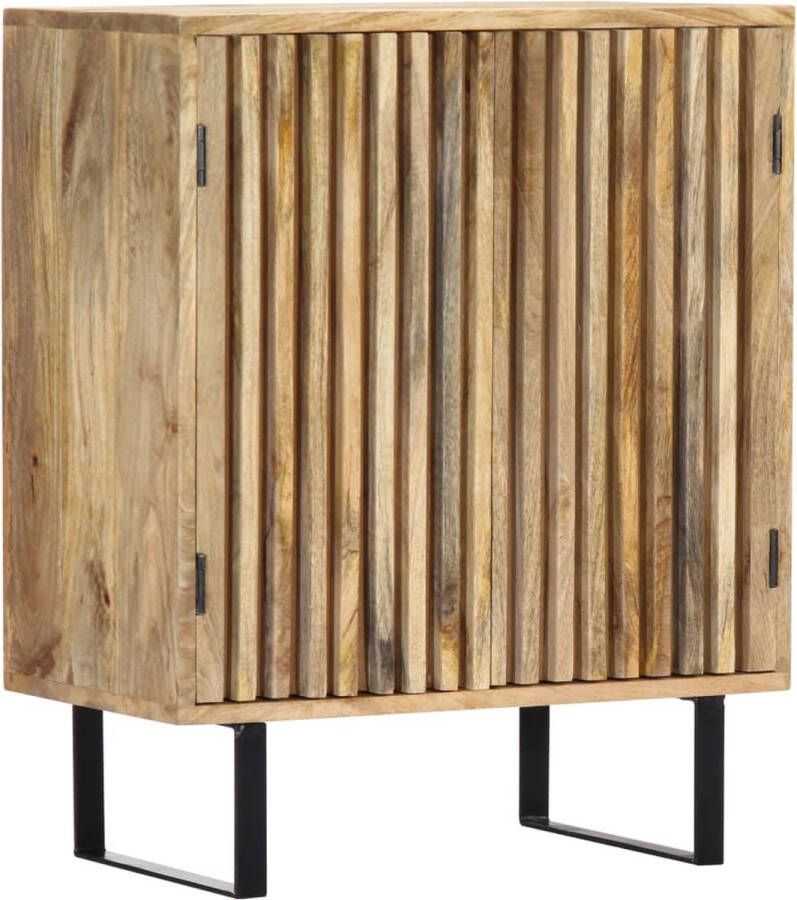 VidaLife Dressoir 60x35x75 cm massief mangohout