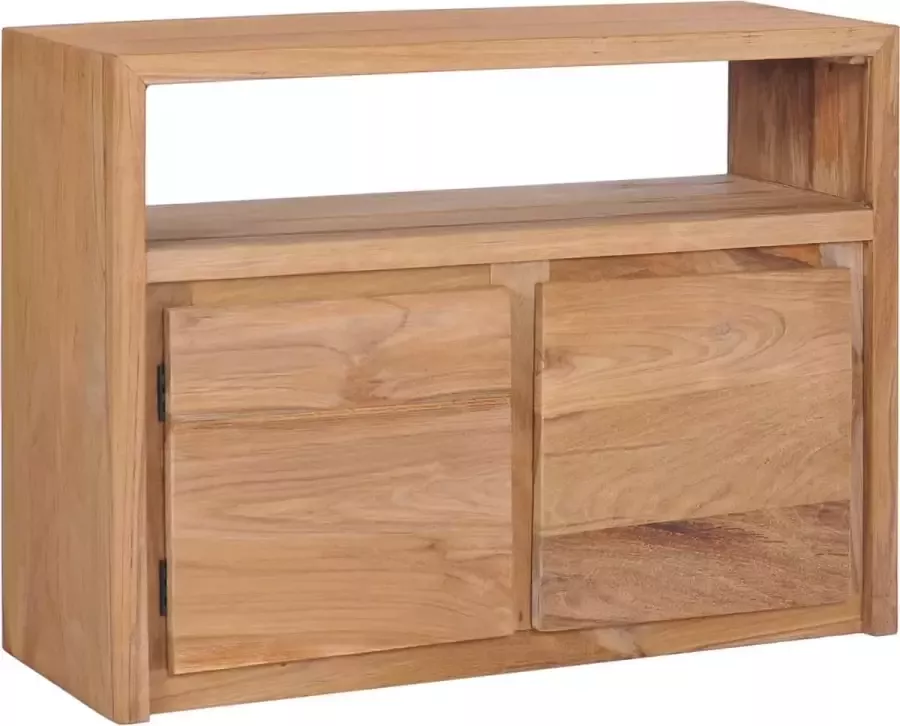 VidaLife Dressoir 80x30x60 cm massief teakhout