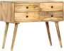 VidaLife Dressoir 85x40x71 cm massief mangohout - Thumbnail 2