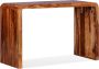 VidaLife Dressoir bureau massief sheeshamhout bruin - Thumbnail 3