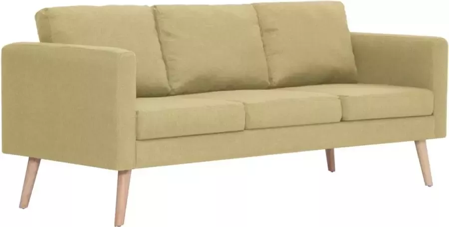 VidaLife Driezitsbank stof groen - Foto 3