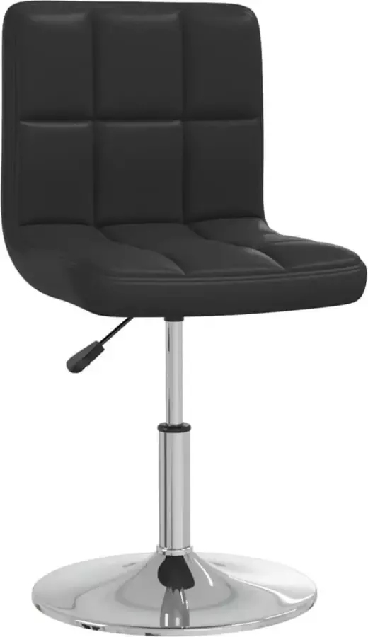 VidaLife Eetkamerstoel kunstleer zwart - Foto 2