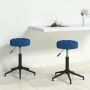 VidaLife Eetkamerstoelen draaibaar 2 st fluweel blauw - Thumbnail 13