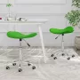 VidaLife Eetkamerstoelen draaibaar 2 st kunstleer groen - Thumbnail 2