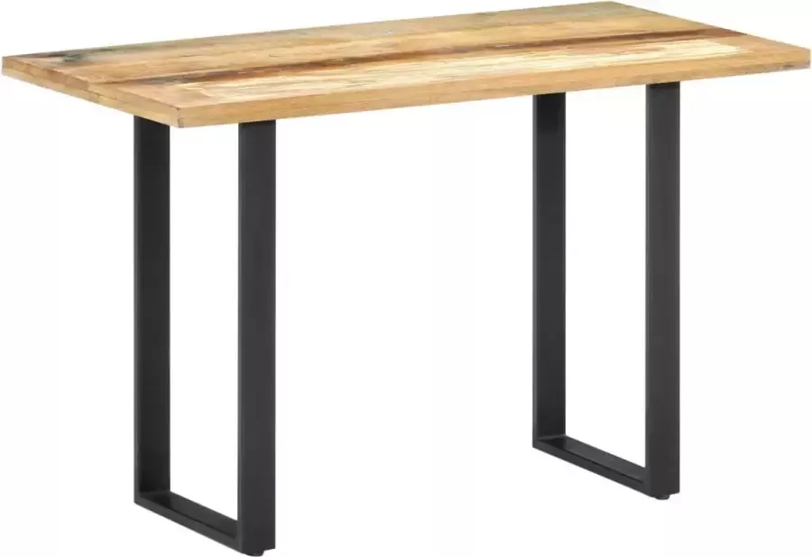 VidaLife Eettafel 120x60x76 cm massief gerecycled hout - Foto 3