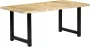 VidaLife Eettafel 180x90x76 cm massief mangohout - Thumbnail 1