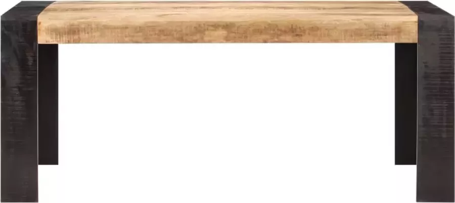 VidaLife Eettafel 180x90x76 cm massief mangohout