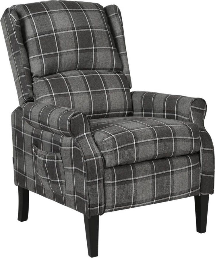VidaLife Fauteuil stof grijs - Foto 3