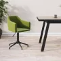 VidaLife Kantoorstoel draaibaar fluweel lichtgroen - Thumbnail 1