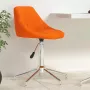 VidaLife Kantoorstoel draaibaar kunstleer oranje - Thumbnail 1