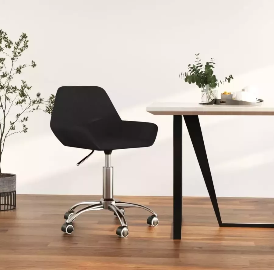 VidaLife Kantoorstoel draaibaar stof zwart - Foto 9