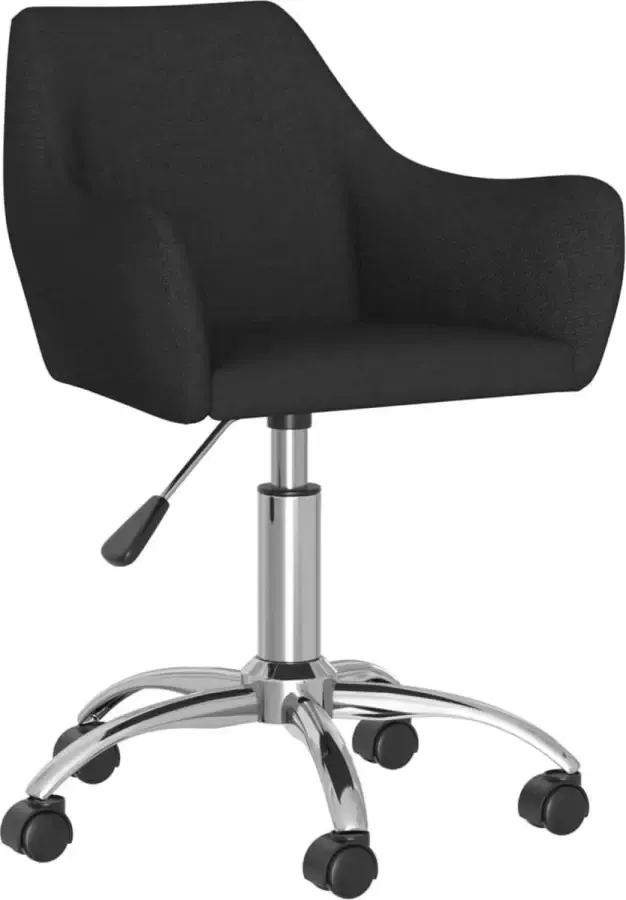 VidaLife Kantoorstoel draaibaar stof zwart - Foto 14