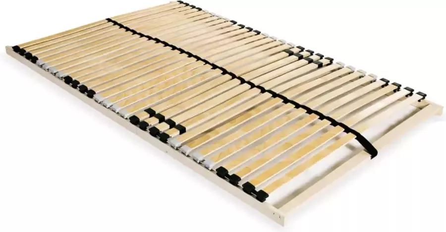 VidaLife Lattenbodem met 28 latten 7 zones 100x200 cm - Foto 2