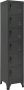 VidaLife Lockerkast 38x40x180 cm staal antracietkleurig - Thumbnail 1