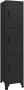 VidaLife Lockerkast 38x45x180 cm staal zwart - Thumbnail 1