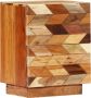 VidaLife Nachtkastje 40x30x50 cm massief gerecycled hout - Thumbnail 1