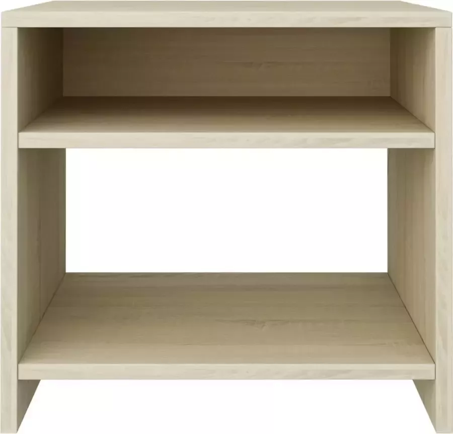 VidaLife Nachtkastjes 2 st 40x30x40 cm spaanplaat sonoma eikenkleurig - Foto 2