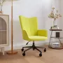 VidaLife Relaxstoel stof groen - Thumbnail 2