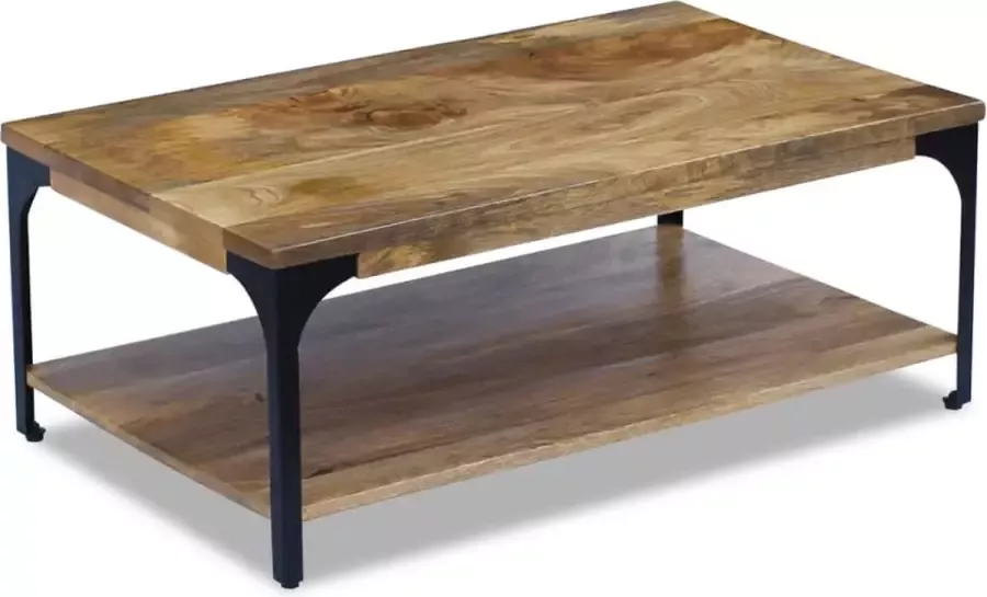 VidaLife Salontafel 100x60x38 cm mangohout