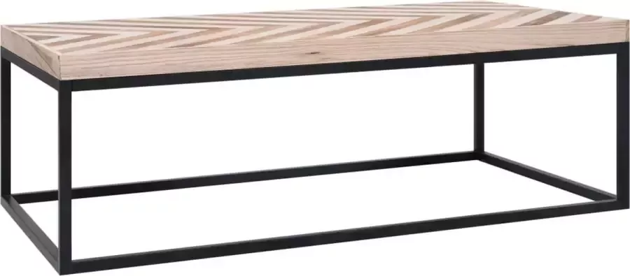 VidaLife Salontafel 110x60x37 cm massief hout
