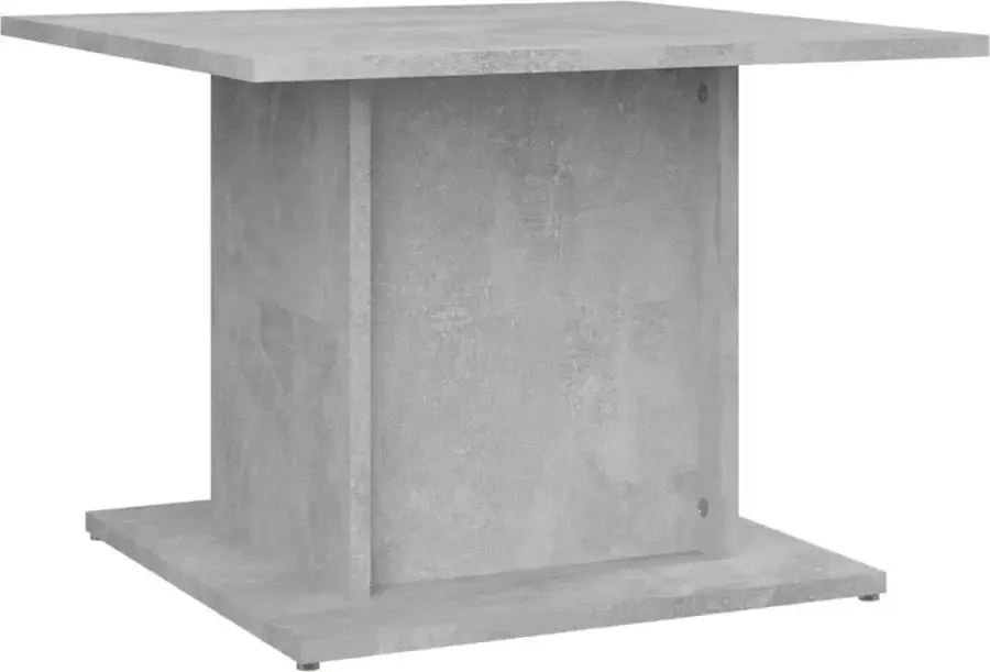 VidaLife Salontafel 55 5x55 5x40 cm spaanplaat betongrijs