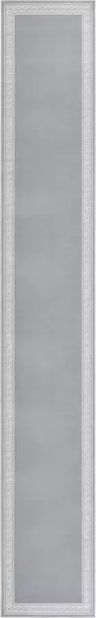 VidaLife Tapijtloper 60x450 cm BCF grijs met motief