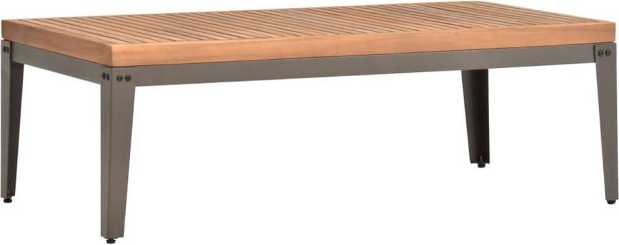 VidaLife Tuintafel 110x55x36 cm massief acaciahout