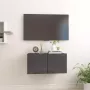 VidaLife Tv-hangmeubel 60x30x30 cm hoogglans grijs - Thumbnail 1