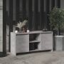 VidaLife Tv-meubel 102x37 5x52 5 cm spaanplaat betongrijs - Thumbnail 2