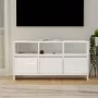 VidaLife Tv-meubel 102x37 5x52 5 cm spaanplaat hoogglans wit - Thumbnail 2