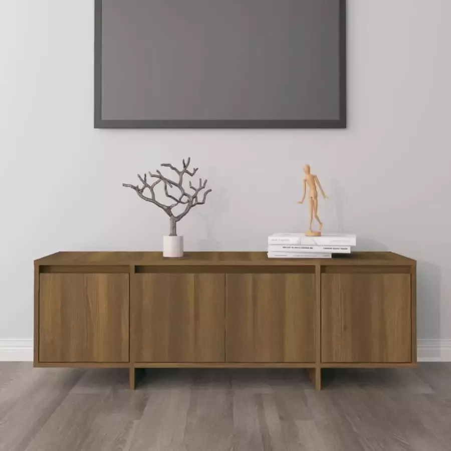 VidaLife Tv-meubel 120x30x40 5 cm spaanplaat bruineikenkleurig