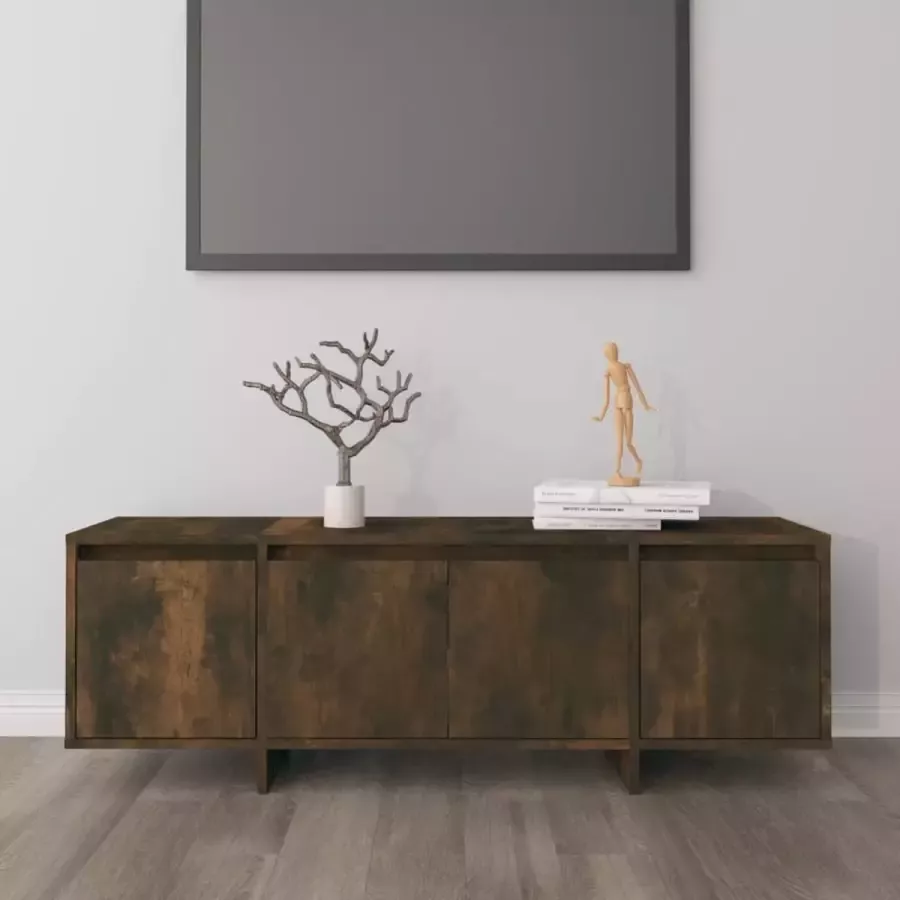 VidaLife Tv-meubel 120x30x40 5 cm spaanplaat gerook eikenkleurig