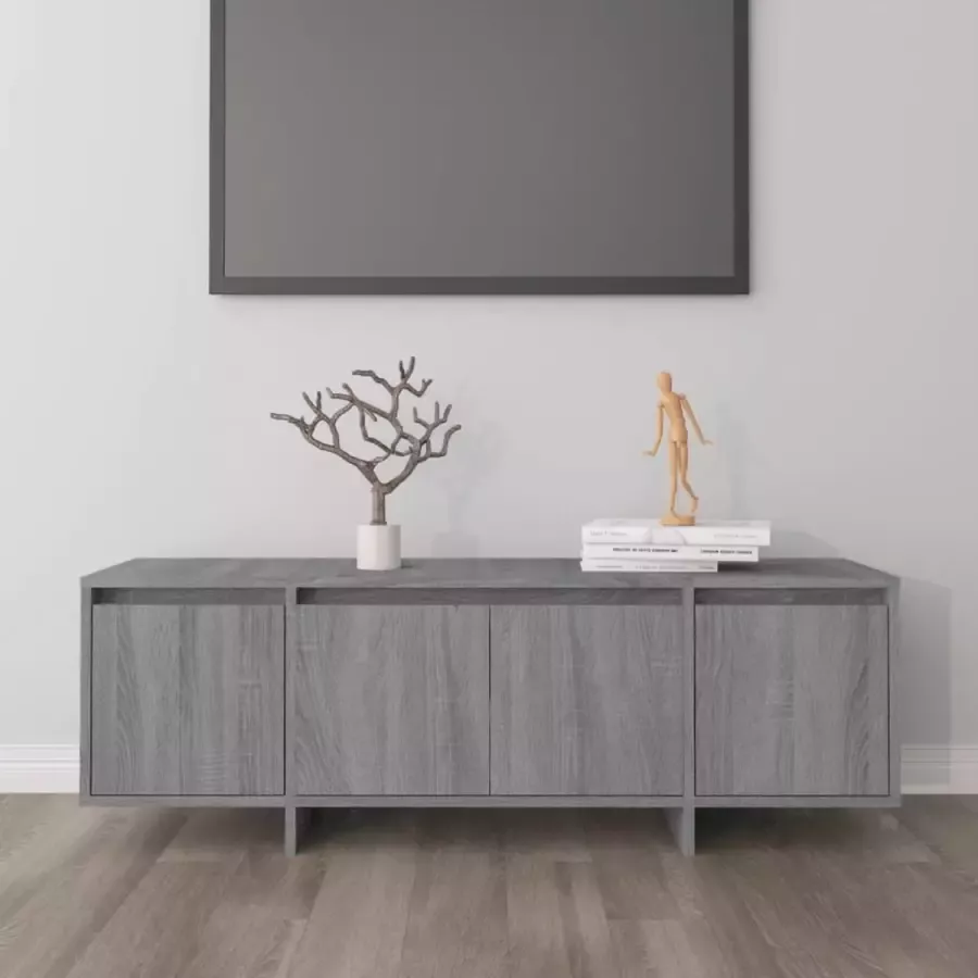 VidaLife Tv-meubel 120x30x40 5 cm spaanplaat grijs sonoma eikenkleurig