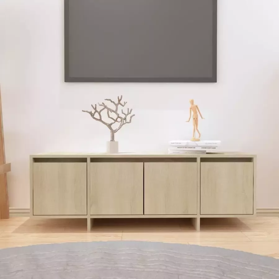 VidaLife Tv-meubel 120x30x40 5 cm spaanplaat sonoma eikenkleurig