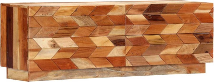 VidaLife Tv-meubel 120x30x40 cm massief gerecycled hout
