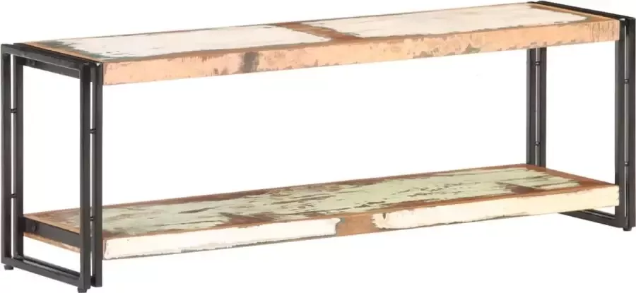 VidaLife Tv-meubel 120x30x40 cm massief gerecycled hout - Foto 2