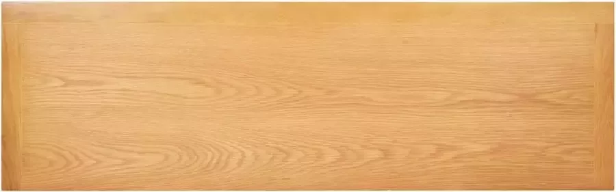 VidaLife Tv-meubel 120x35x48 cm massief eikenhout