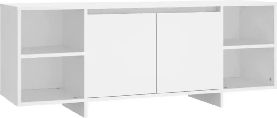 VidaLife Tv-meubel 130x35x50 cm spaanplaat wit