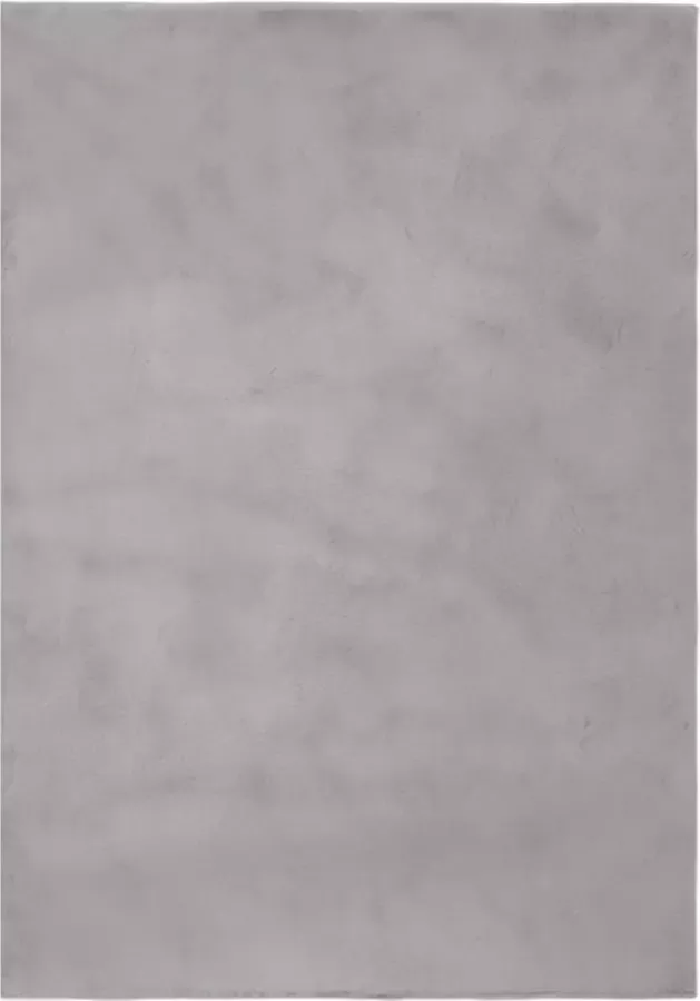 VidaLife Vloerkleed 180x270 cm kunstkonijnenbont grijs