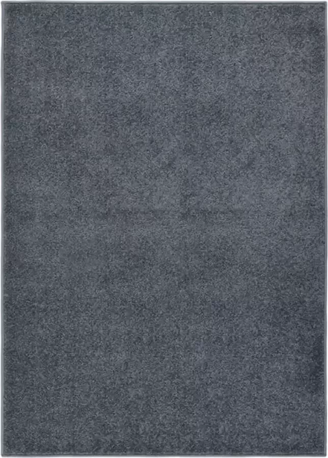 VidaLife Vloerkleed kortpolig 120x170 cm antracietkleurig