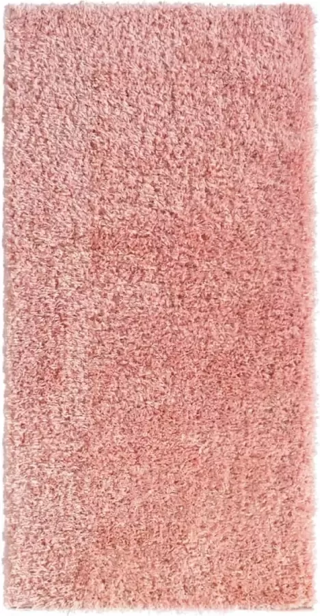 VidaLife Vloerkleed shaggy hoogpolig 50 mm 100x200 cm roze