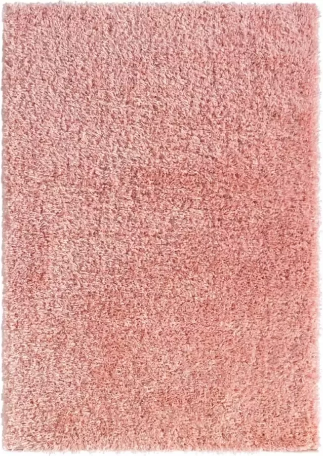 VidaLife Vloerkleed shaggy hoogpolig 50 mm 120x170 cm roze