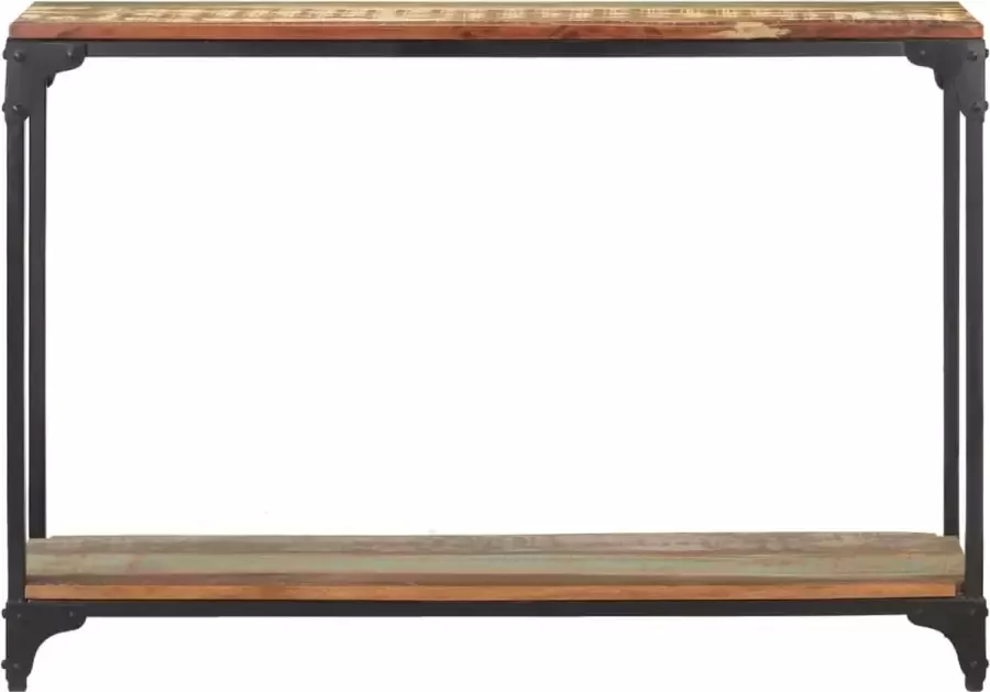 VidaLife Wandtafel 110x30x75 cm massief gerecycled hout