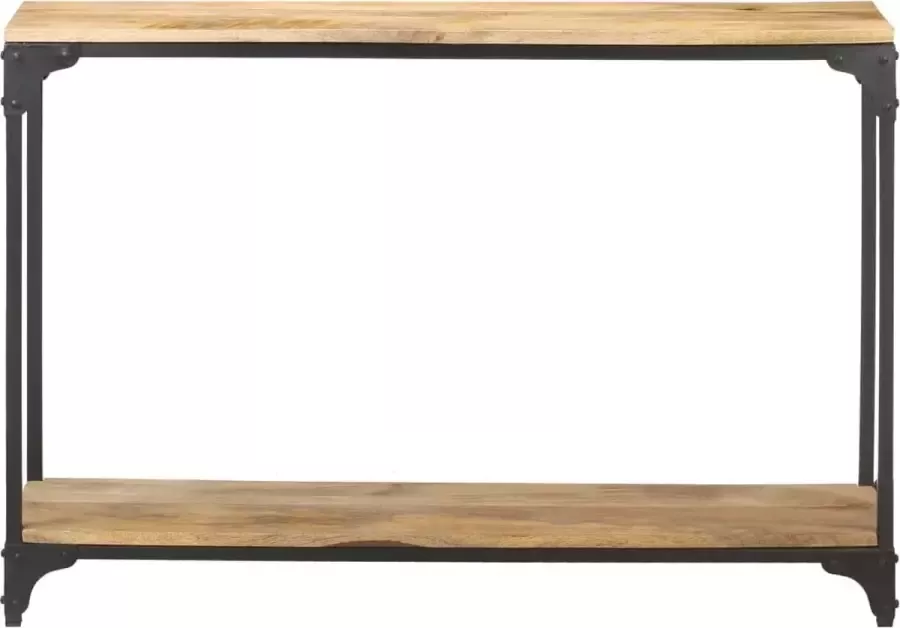 VidaLife Wandtafel 110x30x75 cm massief mangohout