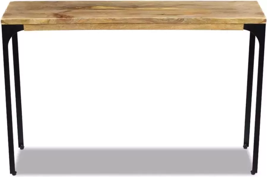 VidaLife Wandtafel 120x35x76 cm mangohout