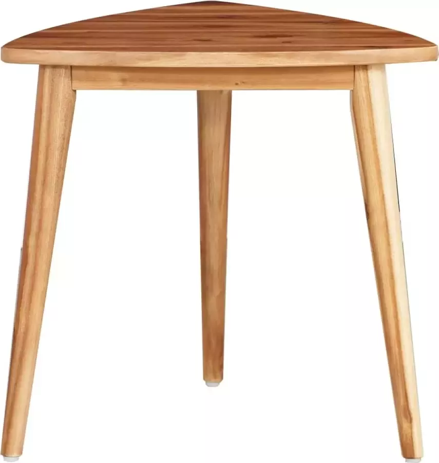 VidaXL 2-delige Tafeltjesset massief acaciahout